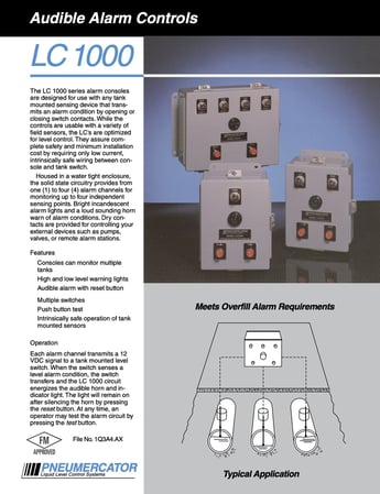 LC-1000 Alarm Panel